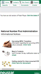 Mobile Screenshot of nationalpooling.com